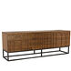 Casanova 83 X 21 inch Dark Walnut Sideboard