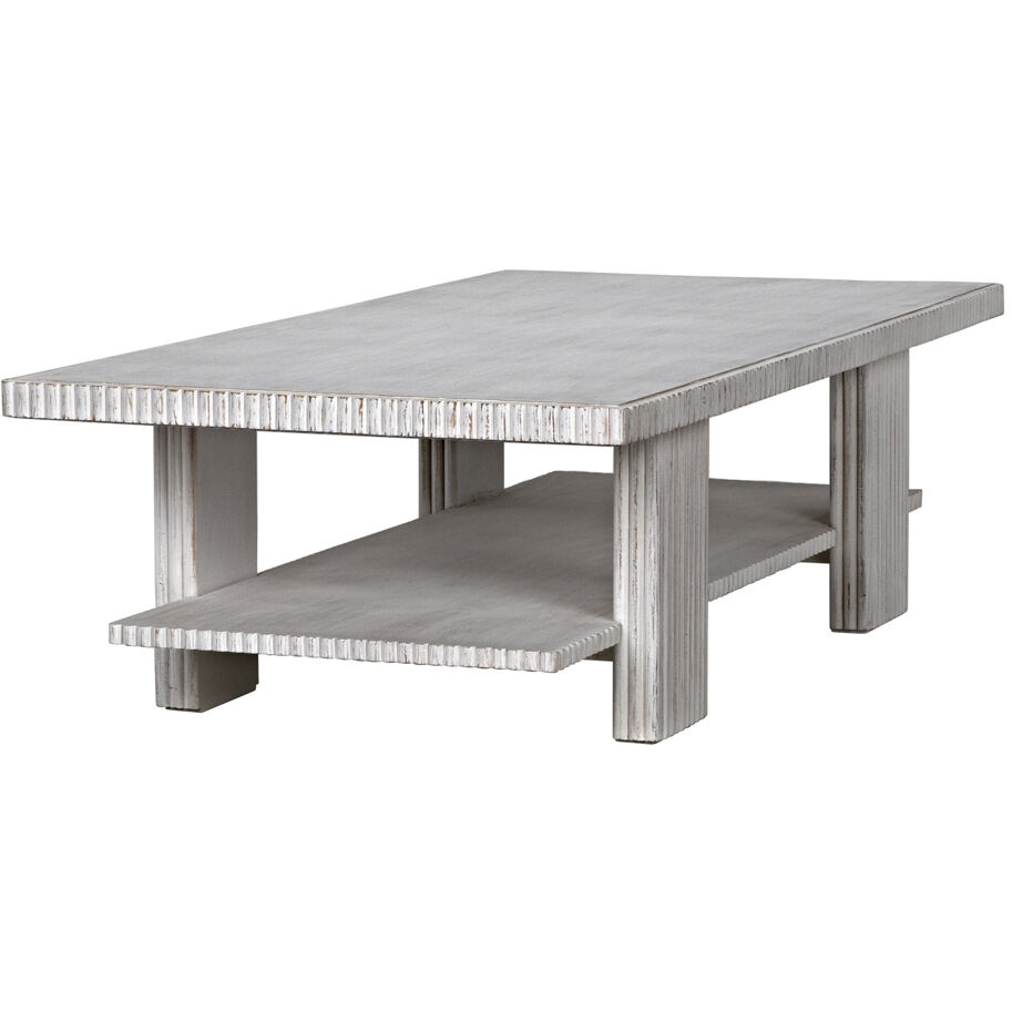 Humphrey 68 X 32 inch White Wash Coffee Table