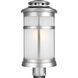 Sean Lavin Newport 1 Light 18.5 inch Painted Brushed Steel Outdoor Post Lantern