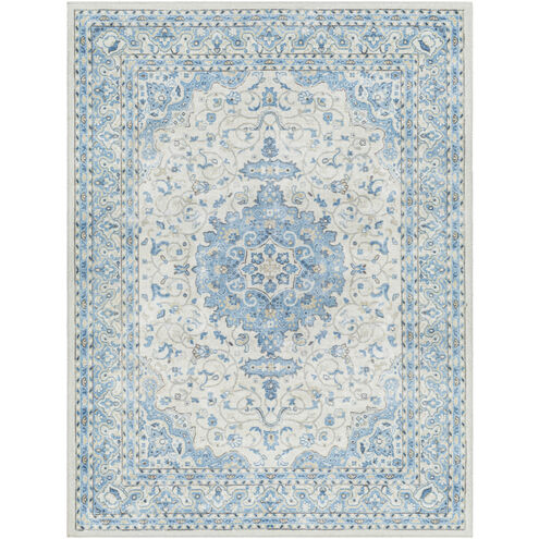 Hera 71 X 51 inch Light Grey Rug, Rectangle