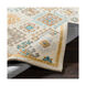 Tabriz 36 X 24 inch Teal/Khaki/Dark Brown/Wheat/Taupe/Medium Gray Rugs, Rectangle