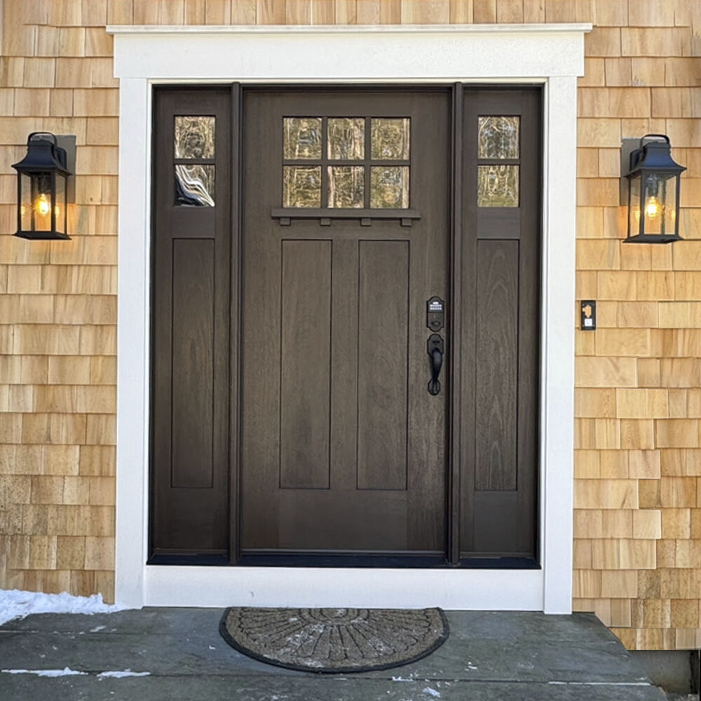 Grant Outdoor Wall Mount Lantern in Textured Black