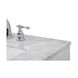 Franklin 60 X 22 X 35 inch White Bathroom Vanity Cabinet