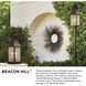 Heritage Beacon Hill Outdoor Wall Mount Lantern in Museum Black