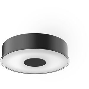 Parker LED 9.75 inch Black Flush Mount Ceiling Light