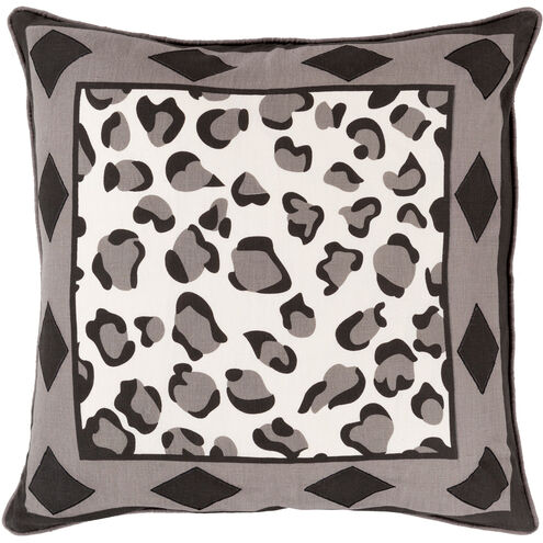 Josephine 20 inch Ivory, Taupe, Black Pillow Kit