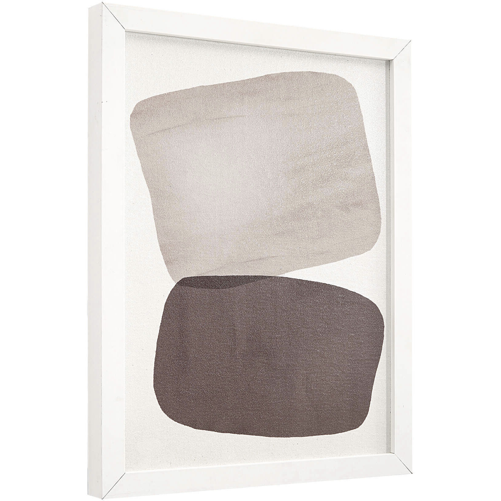 Priyanka White/Multiple Wall Art, 7 Piece