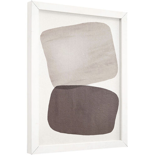 Priyanka White/Multiple Wall Art, 7 Piece