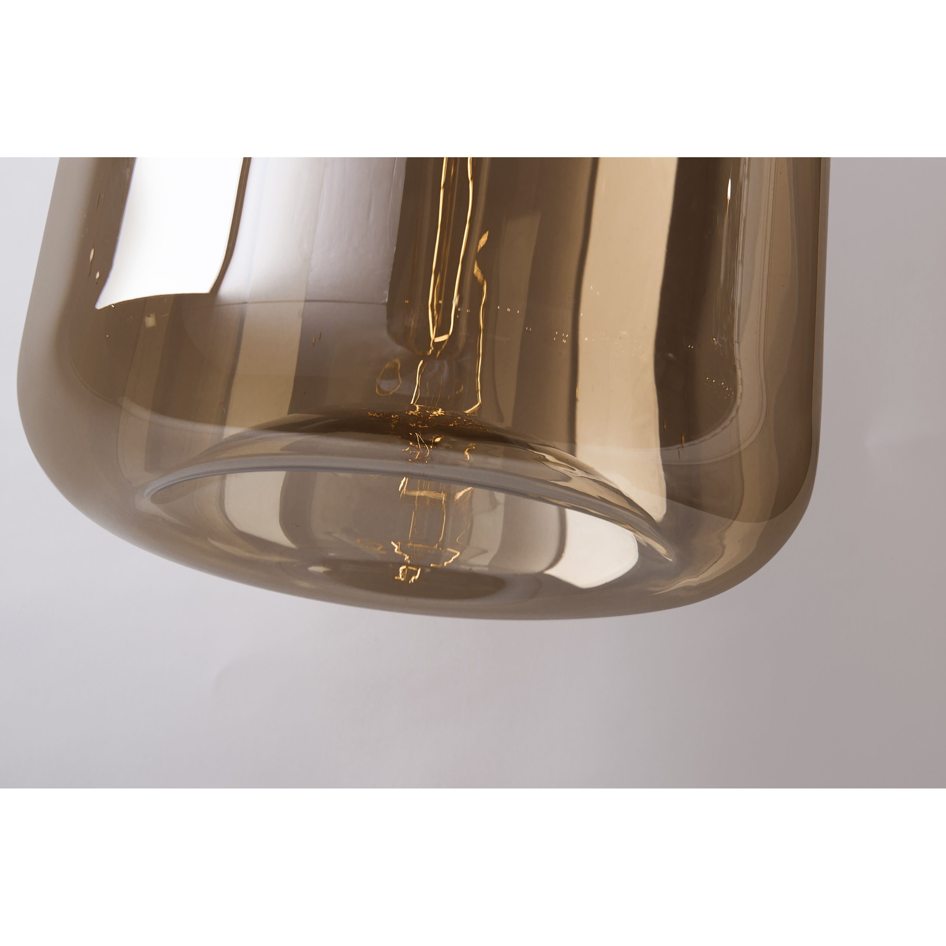 District 1 Light 10 inch Soft Black Pendant Ceiling Light