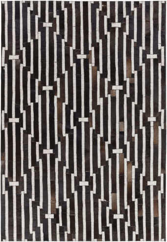 Medora 36 X 24 inch Black Rug in 2 x 3, Rectangle