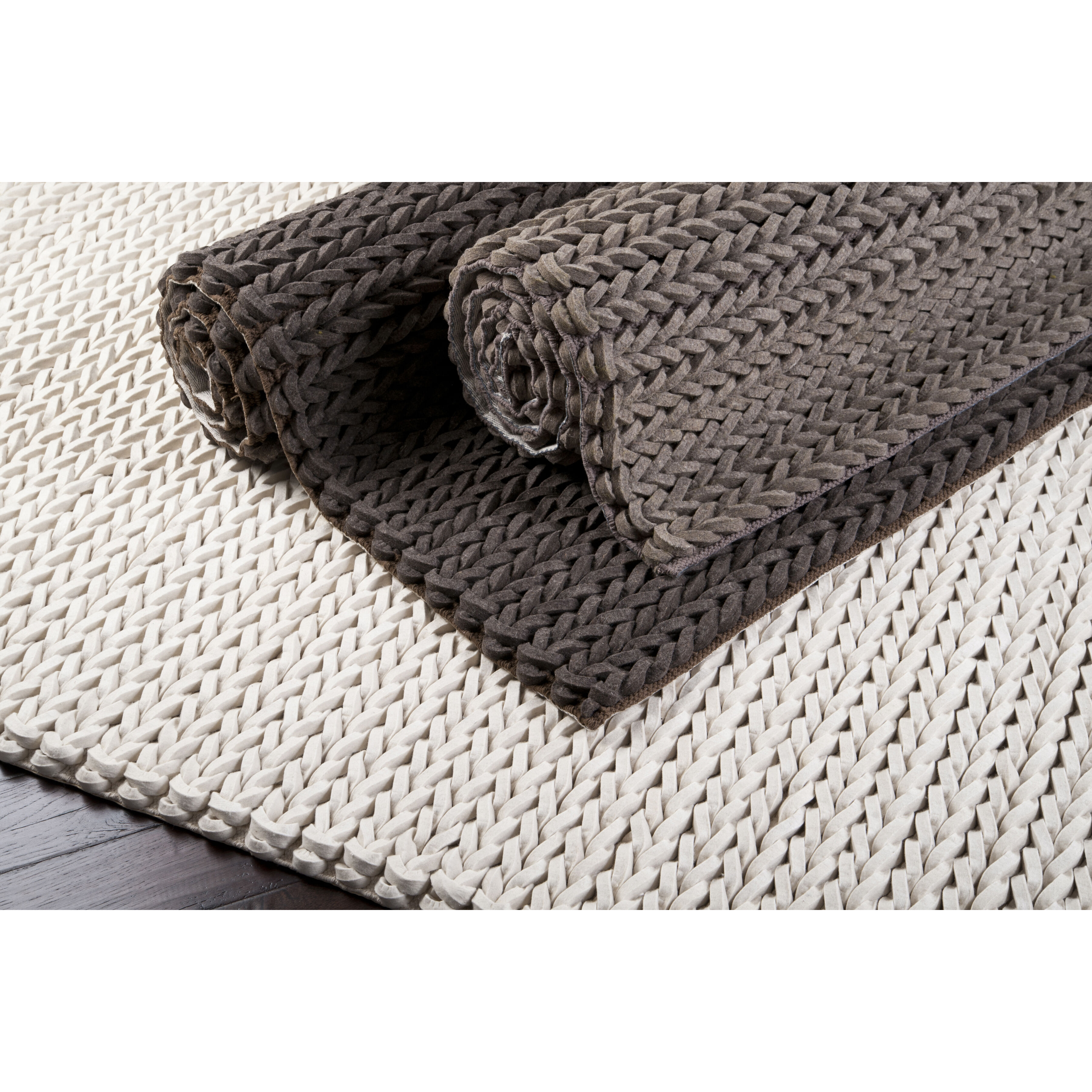 Anchorage 132 X 96 inch Cream Rug in 8 x 11, Rectangle