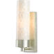 Abadan 1 Light 5 inch Silver Leaf Wall Sconce Wall Light