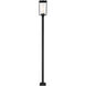 Sheridan 1 Light 116.25 inch Black Outdoor Post Mounted Fixture