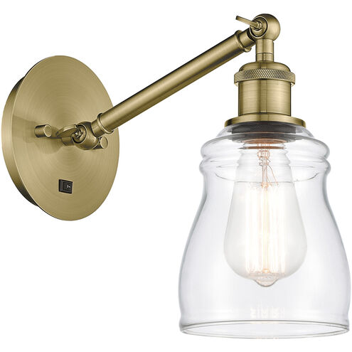 Ballston Ellery LED 5 inch Antique Brass Sconce Wall Light