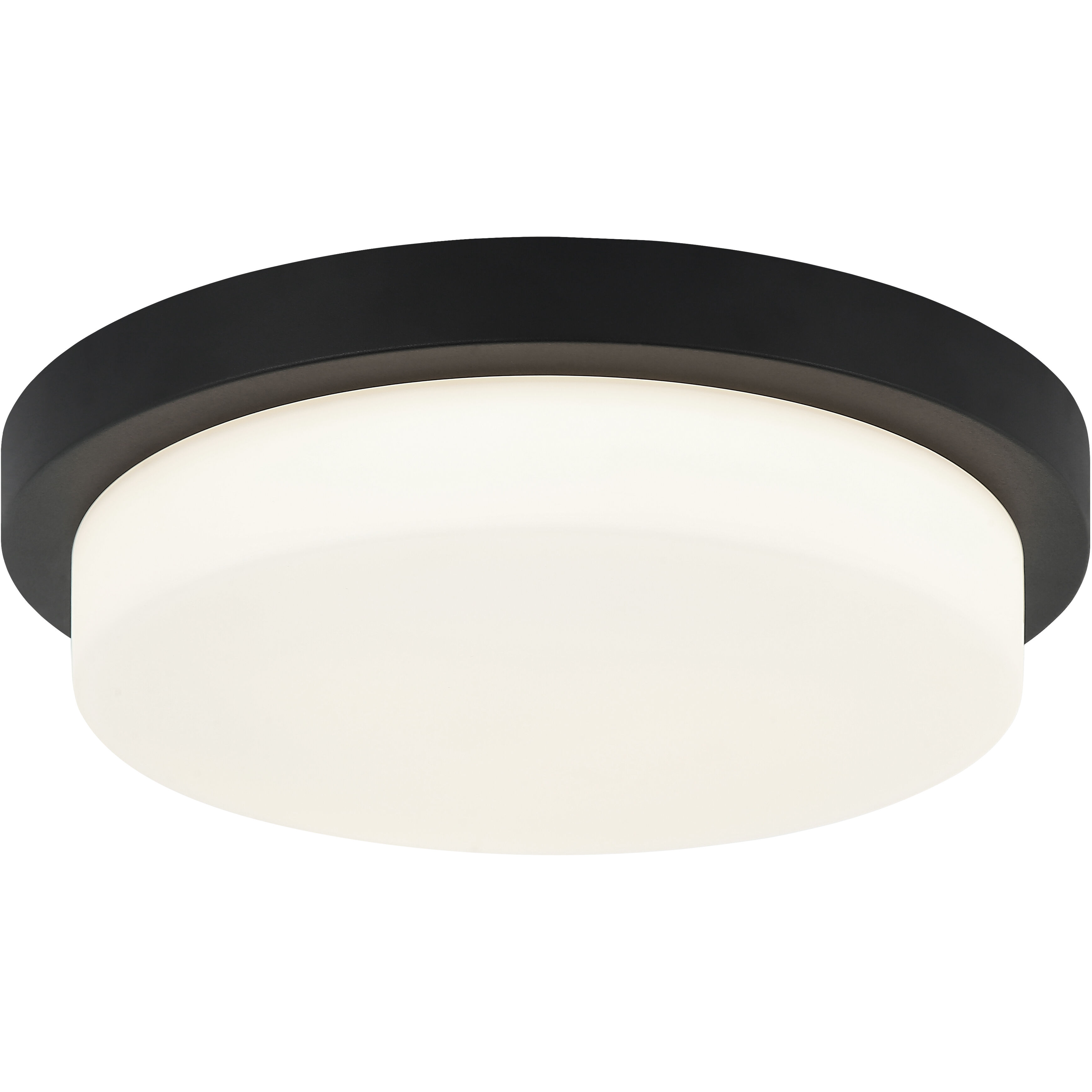 Durham LED 15.75 inch Matte Black Flush Mount Ceiling Light