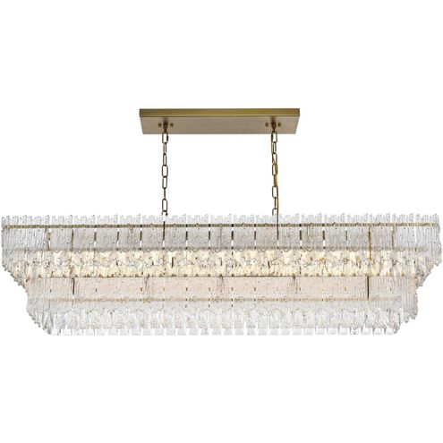 Emilia 8 Light 14 inch Satin Gold Chandelier Ceiling Light