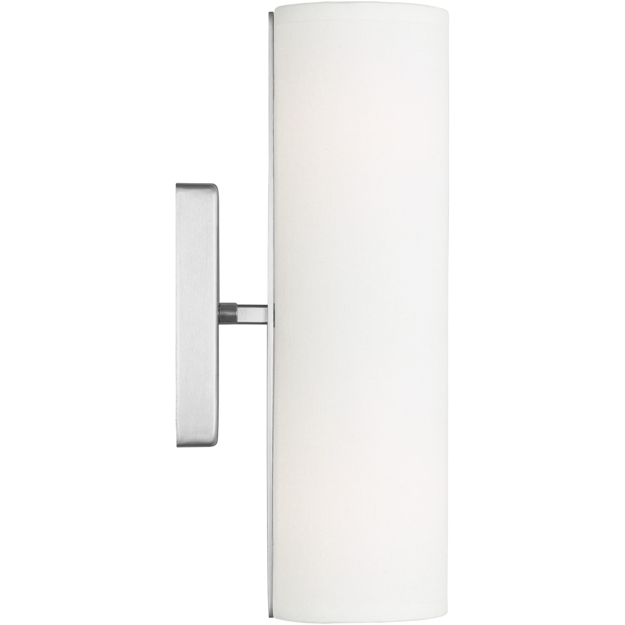 Drew & Jonathan Capalino 2 Light 5 inch Brushed Steel Sconce Wall Light