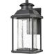 Latonia LED 16 inch Matte Black Outdoor Sconce