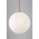 Marbelle 1 Light 15.75 inch Legacy Brass Pendant Ceiling Light