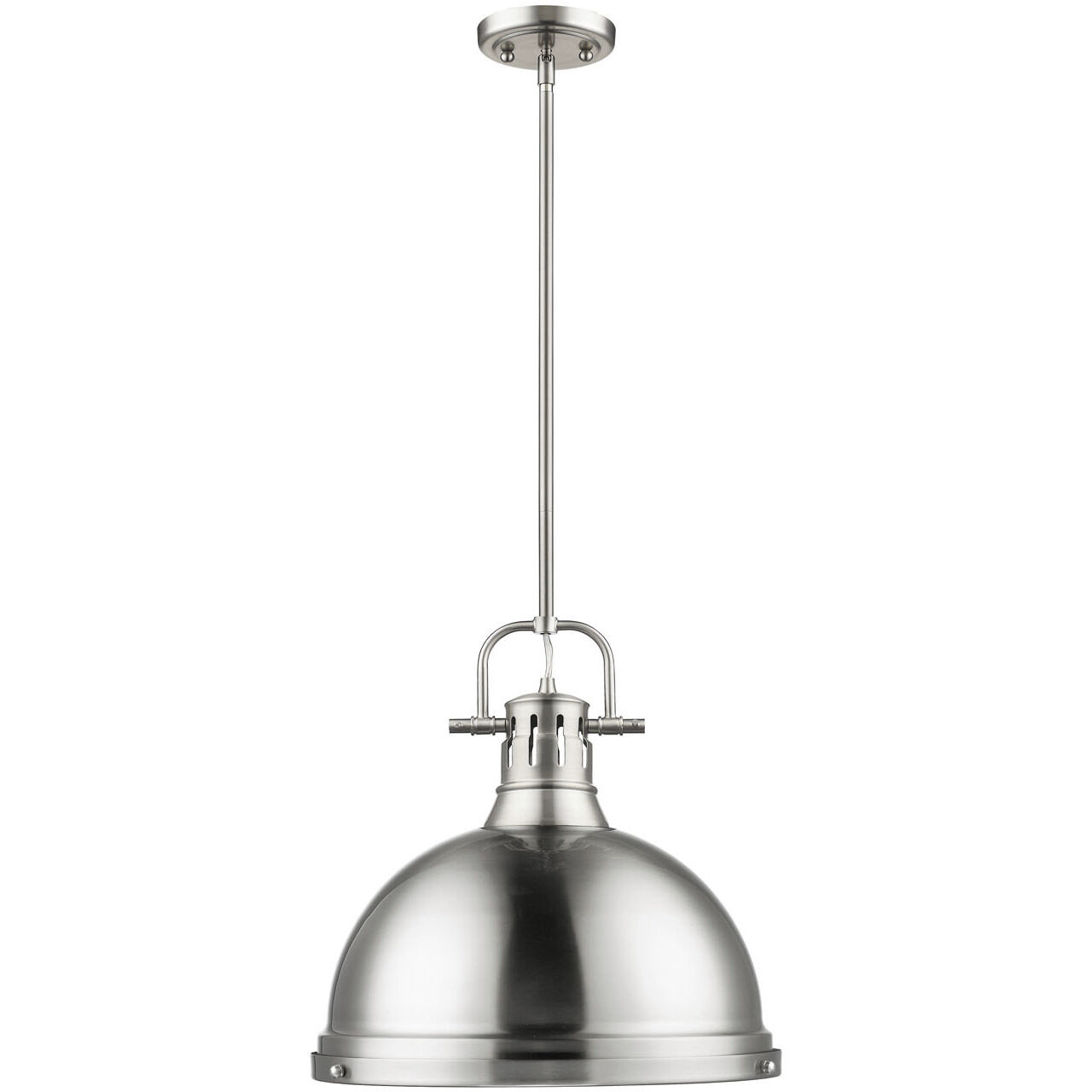 Yep Duncan Pendant Ceiling Light in Pewter, Large