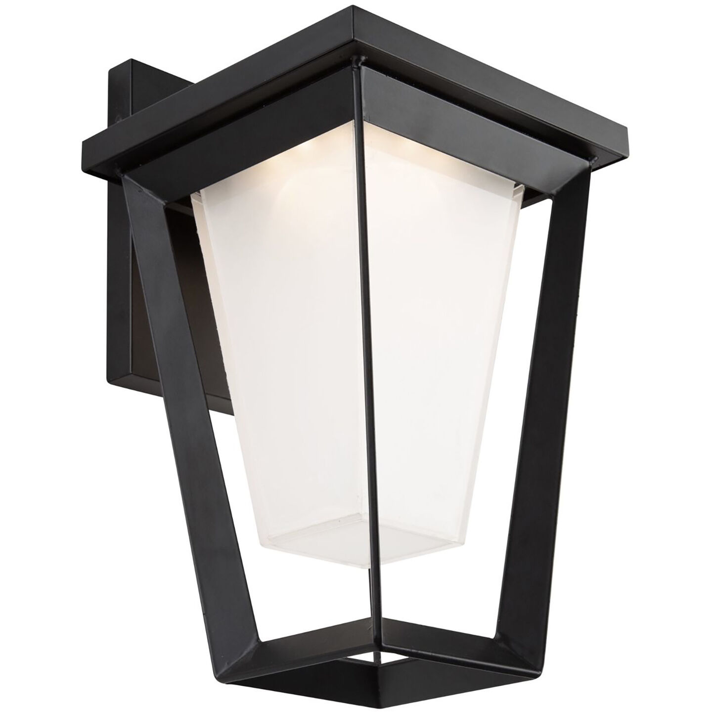 Waterbury LED 11 inch Black Outdoor Wall Light, Coach Light