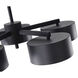 Canada LED 24 inch Black LED Chandelier Ceiling Light
