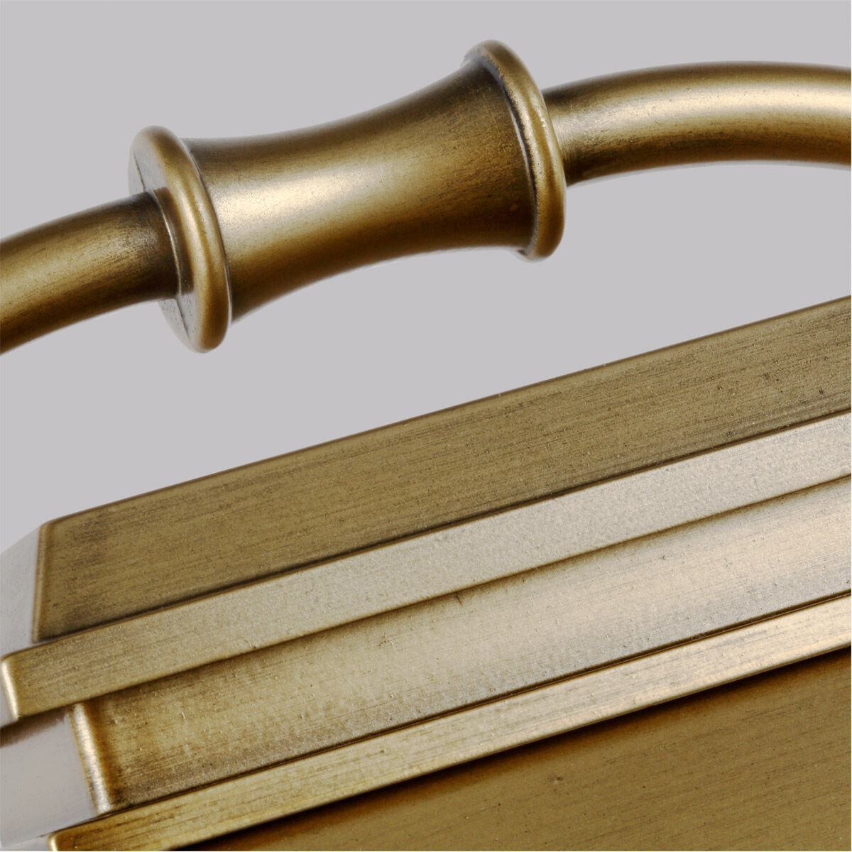 Sean Lavin Wellsworth 4 Light 26.88 inch Painted Distressed Brass Outdoor Wall Lantern