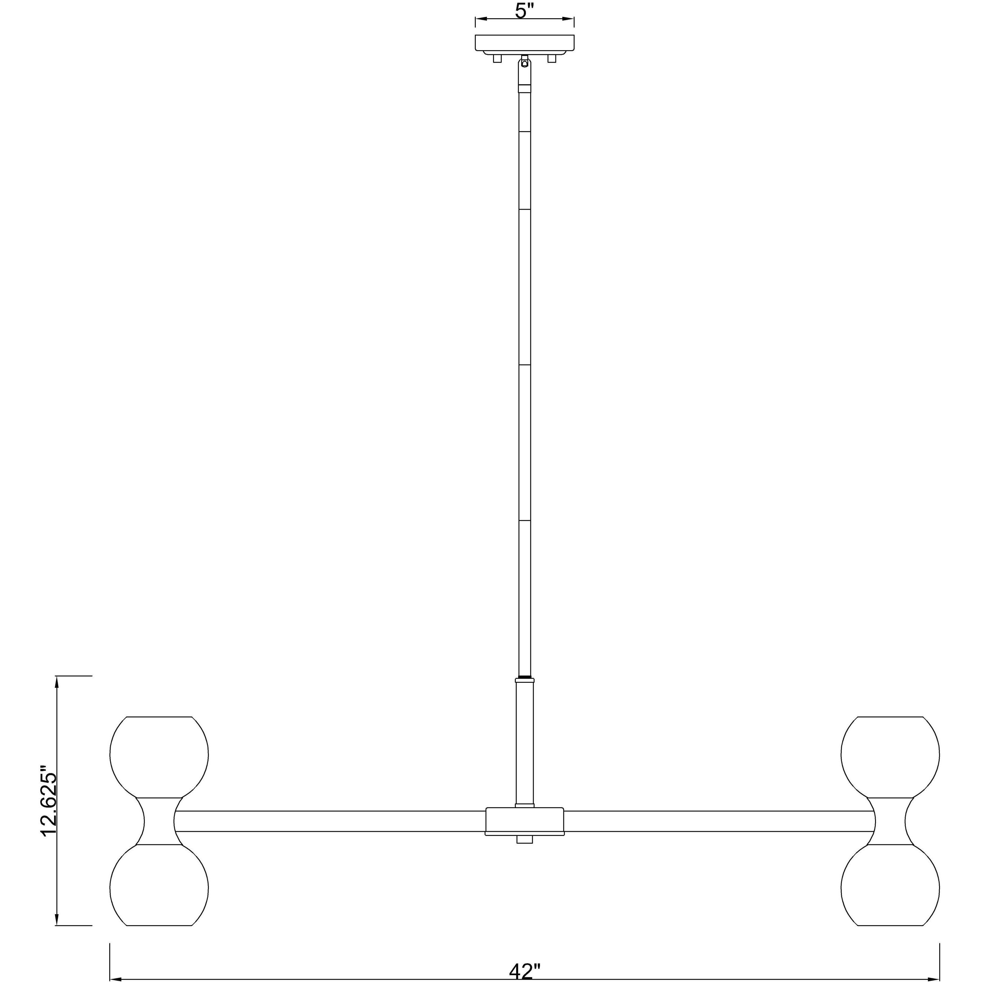 Artemis 20 Light 42 inch Matte Black Chandelier Ceiling Light