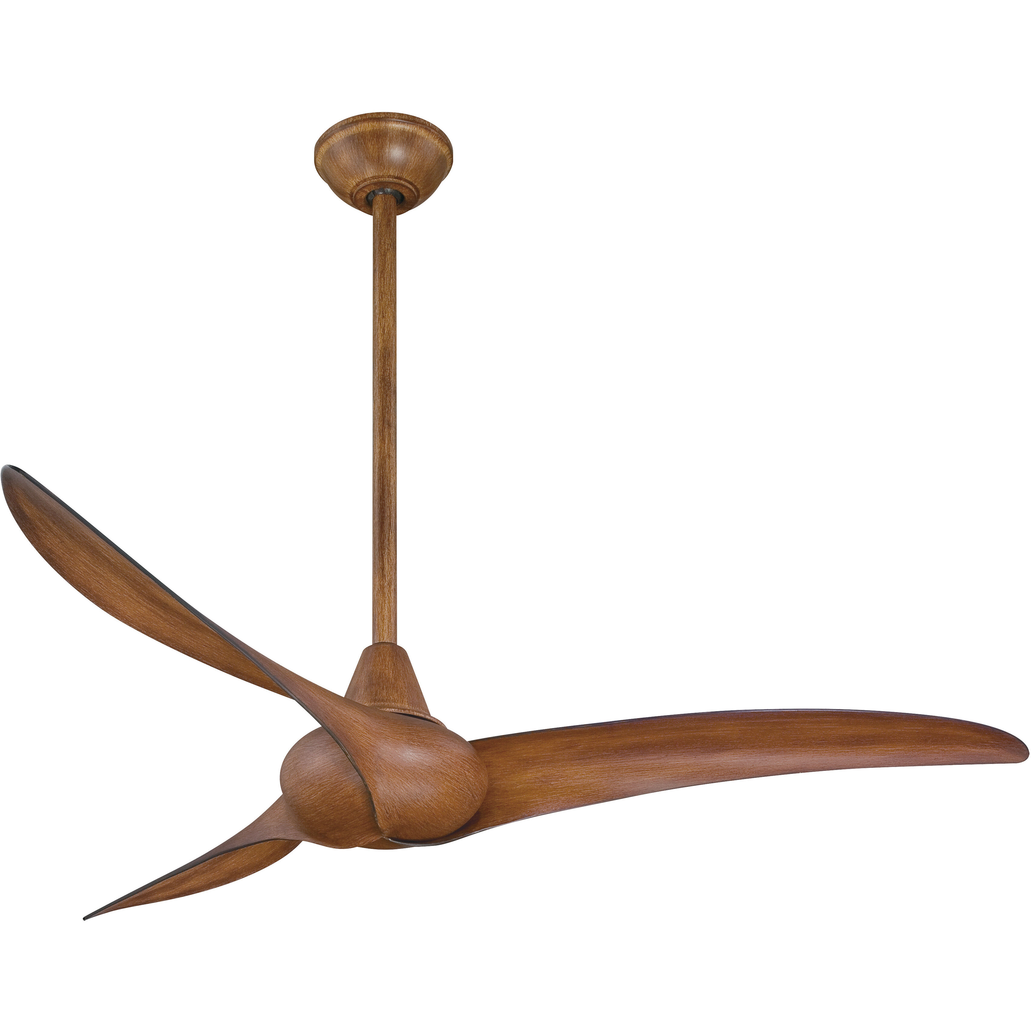 Wave 52 inch Distressed Koa Ceiling Fan