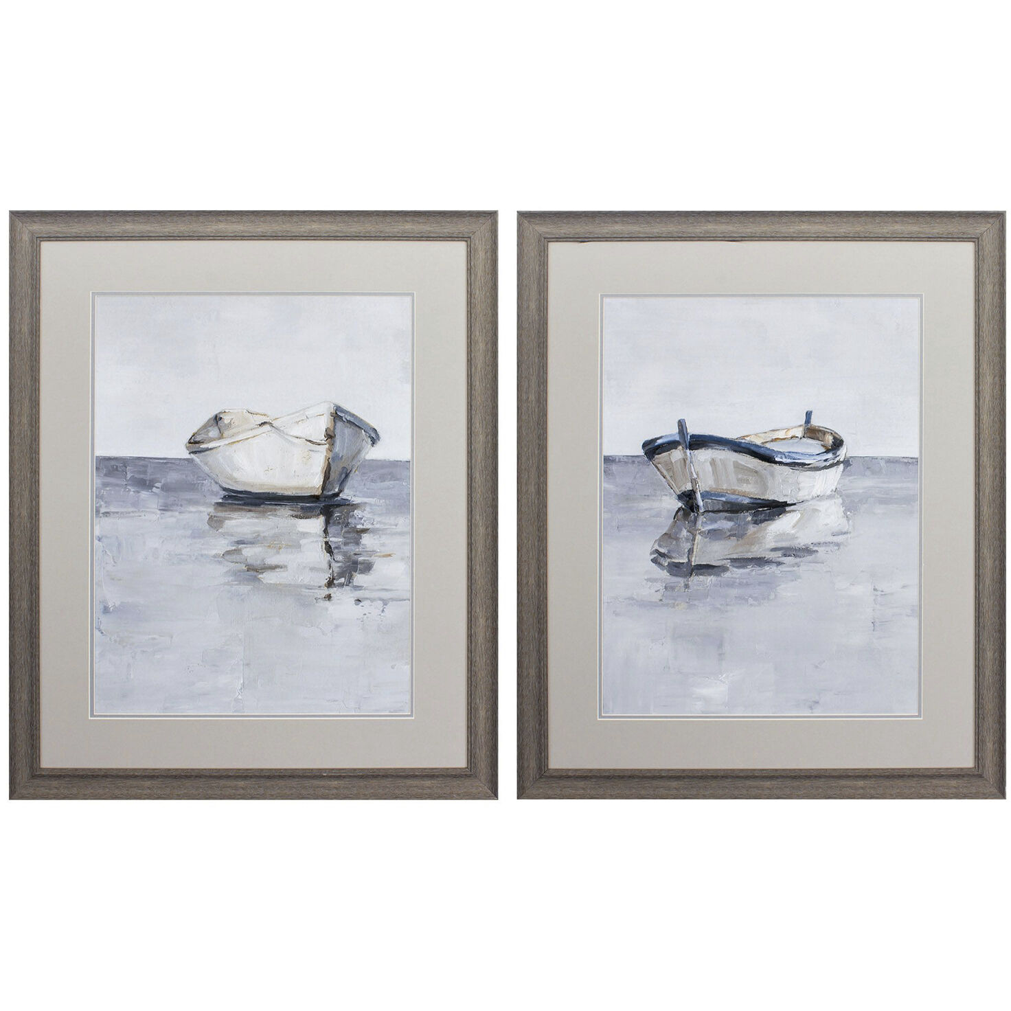 Waterside Gray Framed Art, Propac