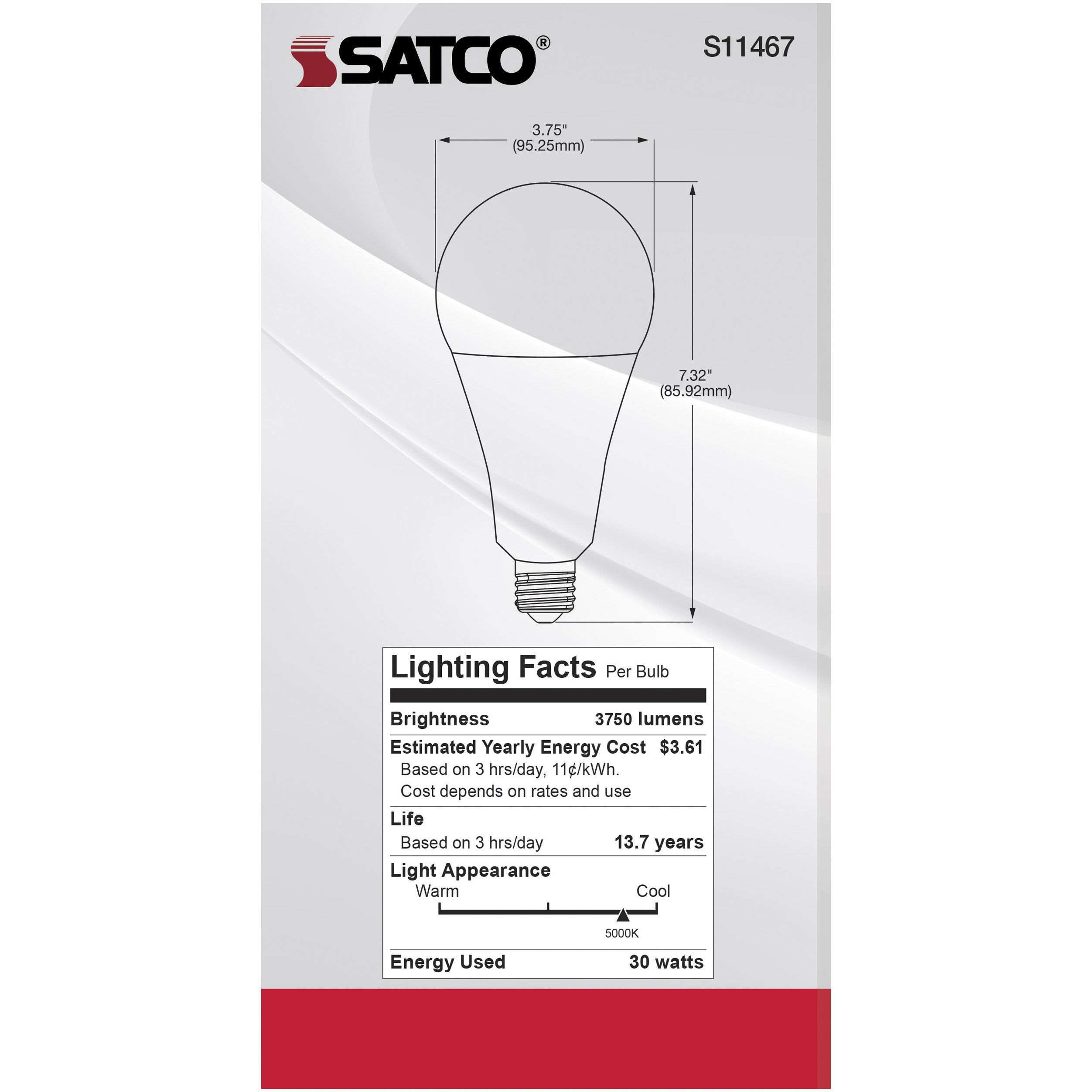 Lumos LED LED Medium 5000K HID Replacements