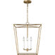ED Ellen DeGeneres Viota 4 Light 18.00 inch Pendant