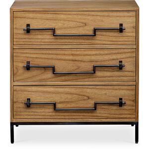 Jory Natural Mango Wood and Iron Accent Chest