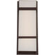 Phantom LED 21 inch Bronze Outdoor Wall Light in 21in.