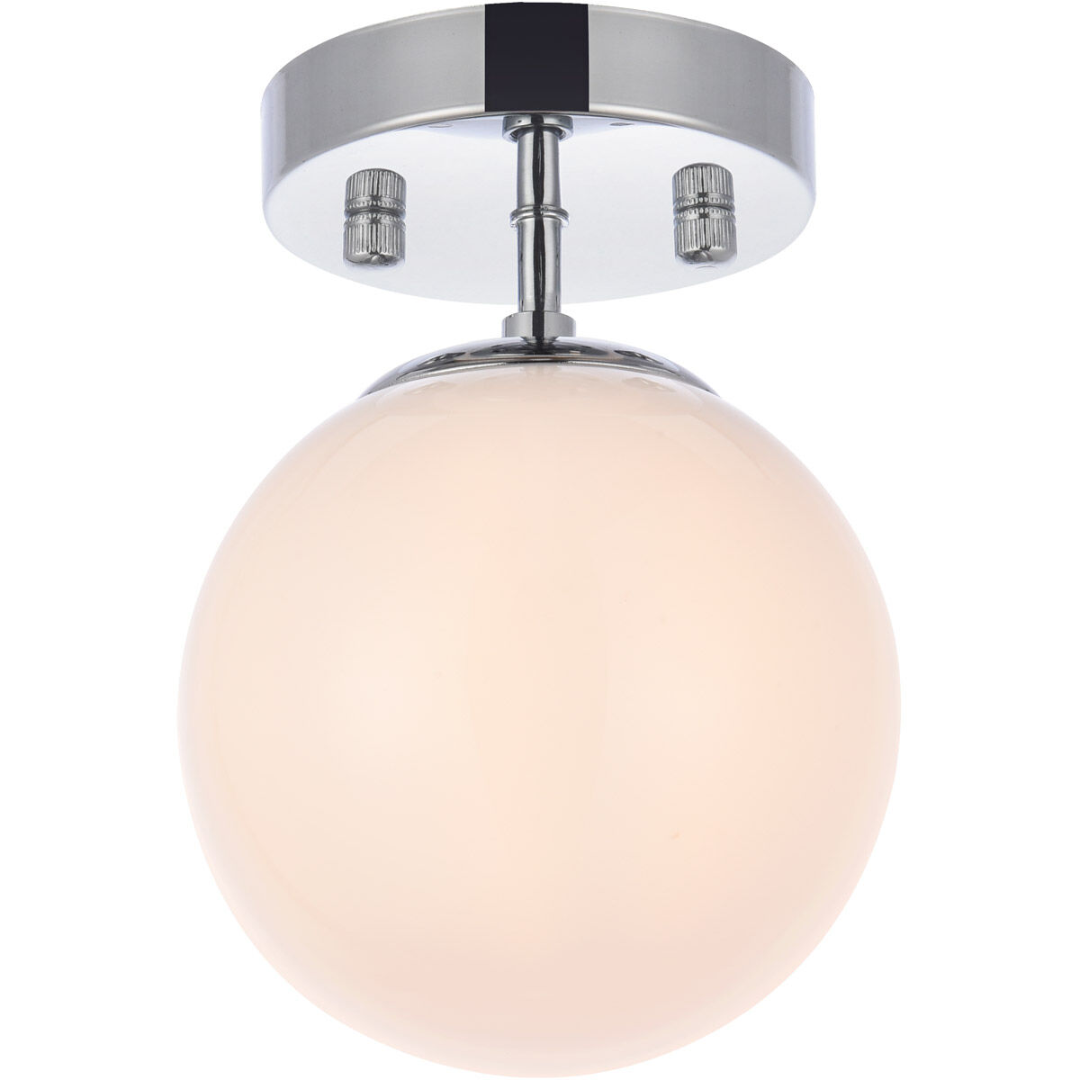 Mimi 1 Light 6 inch Chrome Bath Sconce Wall Light, can be Ceiling Mounted