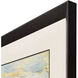 Landscape Charm Green and Blue and Brown Framed Art