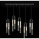 Antonia LED 51.5 inch Black Pendant Ceiling Light