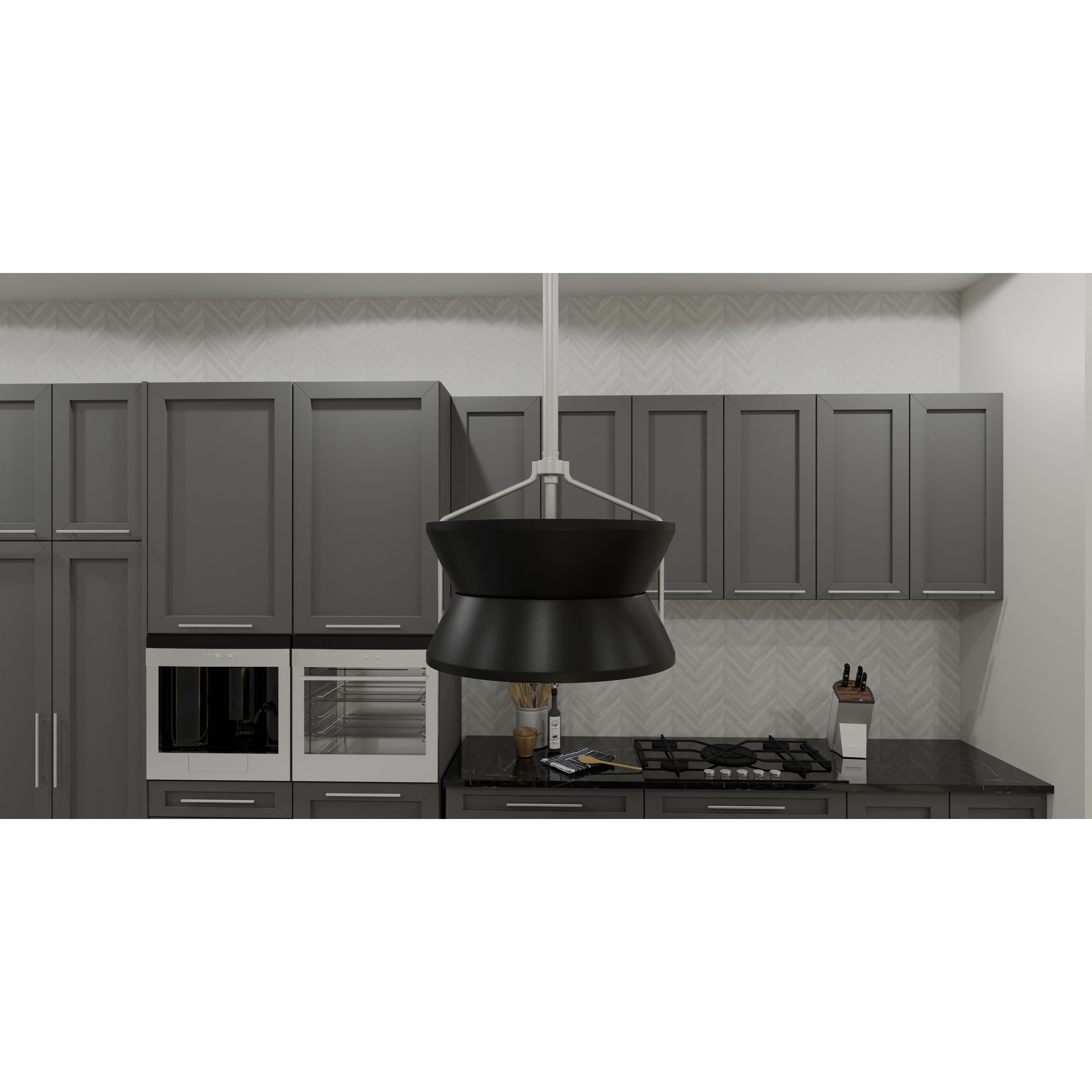 Nira 2 Light 13 inch Brushed Nickel Pendant Ceiling Light