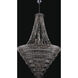 Fontana 87 Light 61 inch Polished Chrome Pendant Ceiling Light in Firenze Clear