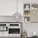 Geometric 1 Light 13 inch Nordic Gray Mini Pendant Ceiling Light