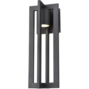 Astrid Outdoor 1 Light 17 inch Black Outdoor Sconce