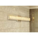 Divinely LED 3 inch Celeste Brass ADA Wall Sconce Wall Light