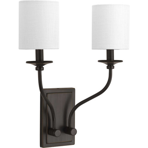 Sheila 2 Light 14 inch Antique Bronze Wall Sconce Wall Light, Design Series