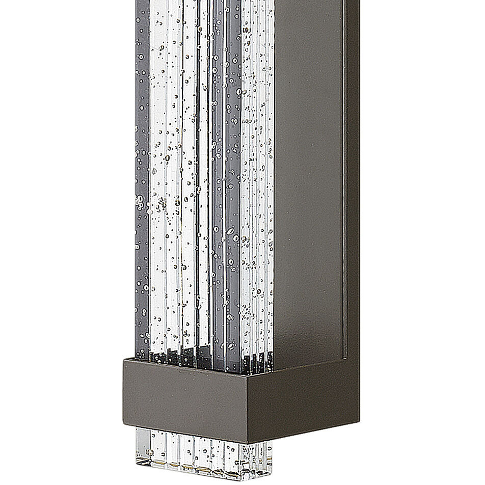 Glacier LED 22 inch Bronze Outdoor Wall Mount Lantern, Medium