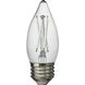 Branded Lamps LED T - Torpedo M - E-26 Medium 5 watt 120 2700K Light Bulb