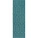 Lydia 72 X 48 inch Teal Rug