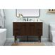 Cyrus 48 X 22 X 34 inch Walnut Vanity Sink Set