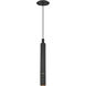 Mick De Giulio Sottile LED Nightshade Black Pendant Ceiling Light, Integrated LED