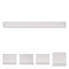 Lightstick LED 19 inch Brushed Aluminum Bath Vanity & Wall Light in 19in.