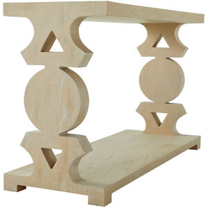 Bloomsbury 60 X 22 inch Cerused Light Natural Console Table
